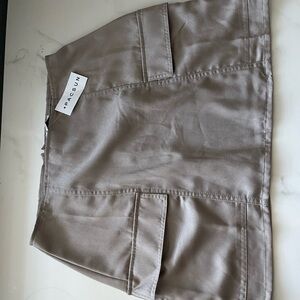 PacSun Taupe Mini Skirt